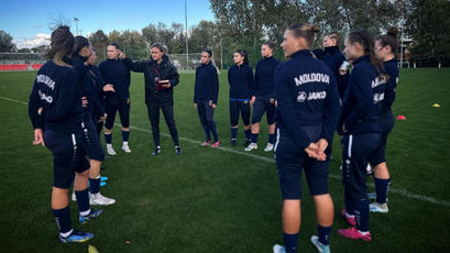 Fotbal feminin. Primele imagini din cantonamentul selecționatei WU19