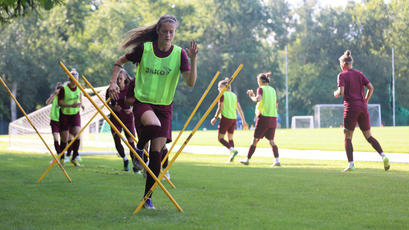 Fotbal feminin. Ultimul antrenament al tricolorelor înaintea meciului cu Lituania