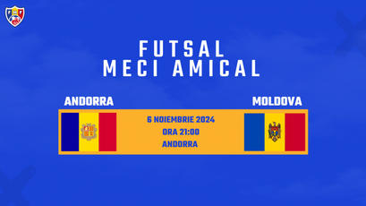 LIVE. Futsal. Andorra - Moldova
