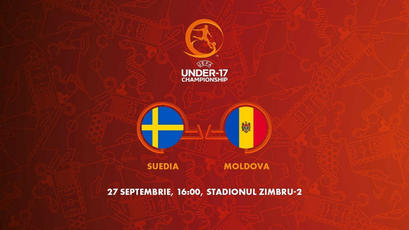 Live .16:00. Under 17. Suedia - Moldova 