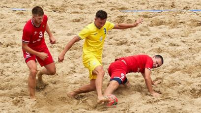 LIVE 17:45. Fotbal pe plajă. Ucraina – Moldova