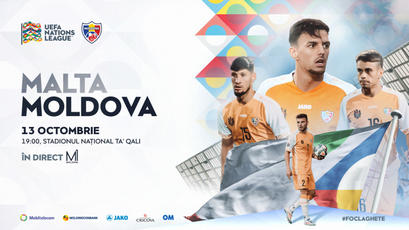 LIVE. Malta - Moldova