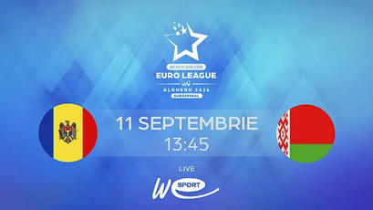 SuperFinala EBSL 2024. Moldova - Belarus. LIVE 13:45 la WE SPORT