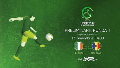 LIVE. U19. Irlanda - Moldova