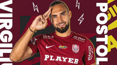 Virgiliu Postolachi, la CFR Cluj
