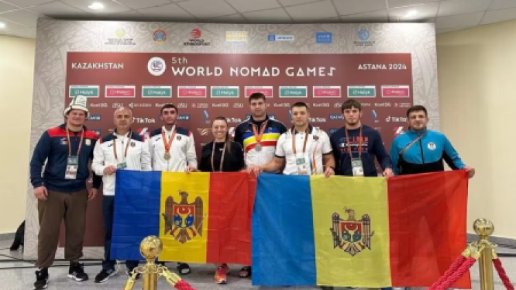 6 medalii pentru Moldova la Jocurile Mondiale ale Nomazilor 