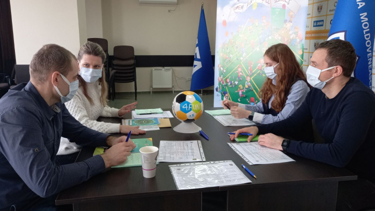 Ședință de lucru în cadrul proiectului OFFS Moldova