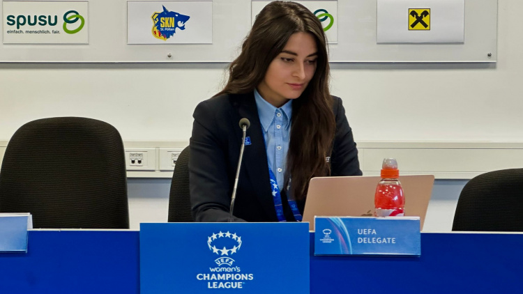 Alina Capațîna, o nouă delegare în grupele Ligii Campionilor la fotbal feminin