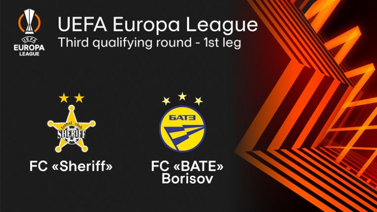 LIVE 20:00. Europa League, Sheriff – BATE Borisov