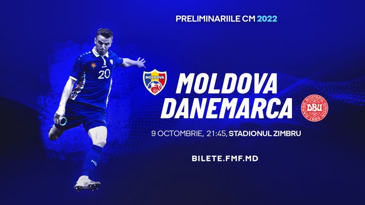 Bilete la meciul Moldova - Danemarca. Reguli de acces la stadion