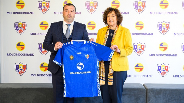 Comunicat. Federația Moldovenească de Fotbal a semnat un Acord de parteneriat cu Moldindconbank