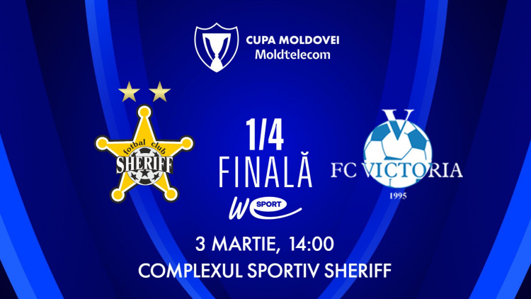 LIVE. Cupa Moldovei Moldtelecom. Sheriff - Victoria