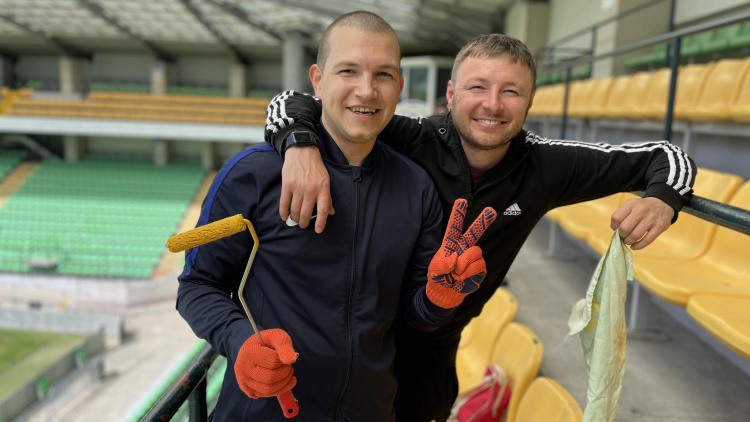 Echipa FMF, acțiune de înnobilare a stadionului ”Zimbru”