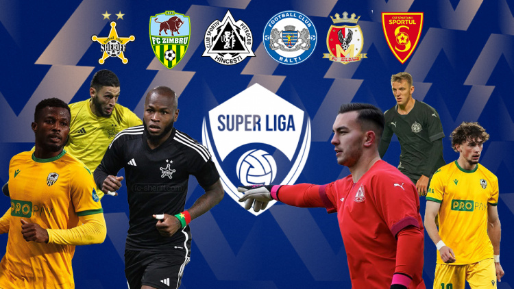 Evoluția cotelor de piață în Super Liga Moldovei. Care sunt cei mai valoroși jucători?
