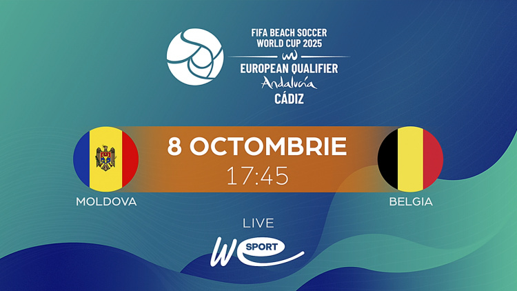 FIFA Beach Soccer World Cup 2025. Moldova - Belgia. LIVE 17:45