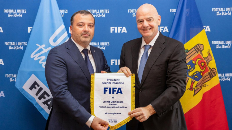 FIFA și-a confirmat suportul pentru FMF la o întâlnire oficială a conducerii celor 2 instituții de prestigiu