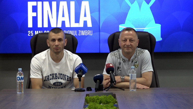  Finala Cupei Moldovei Moldtelecom. Conferința de presă a echipei Zimbru Chișinău