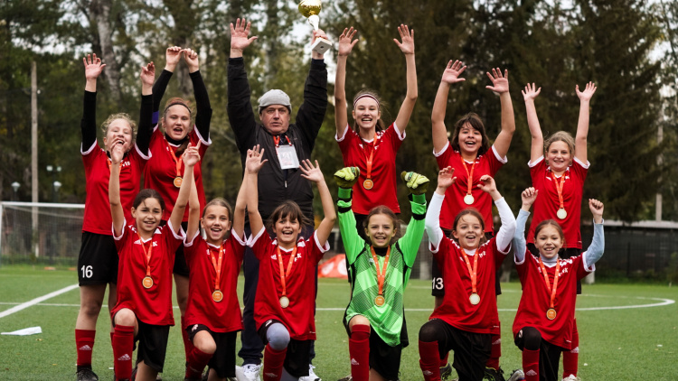 Fotbal feminin. ȘS Drăsliceni, campioana Ligii WU12, ediția de toamnă 2024