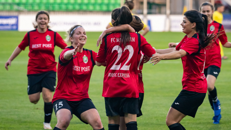 Fotbal feminin. Maksimum, noua campioană a Moldovei