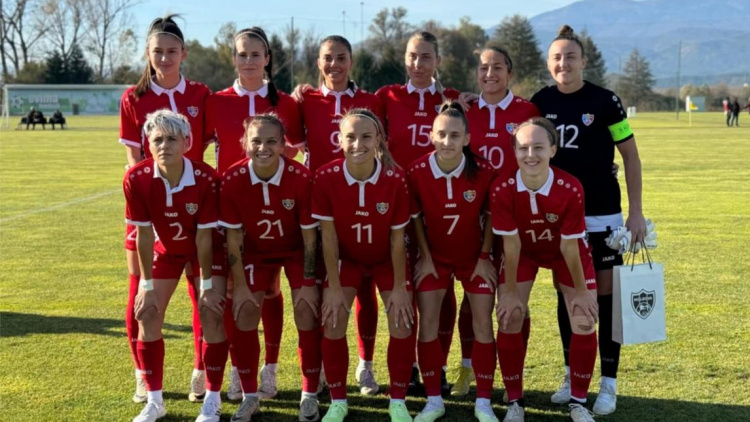 Fotbal feminin. Moldova a cedat în amicalul cu Macedonia de Nord 