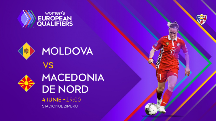 Fotbal feminin. Moldova - Macedonia de Nord. LIVE 19:00 