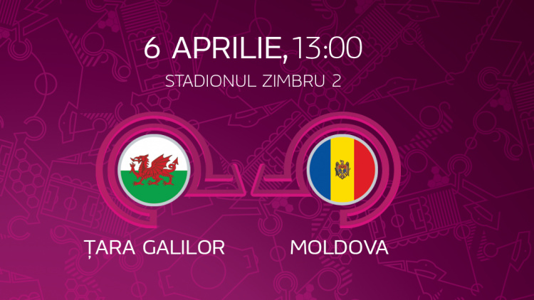 Fotbal feminin WU19. Țara Galilor - Moldova. LIVE 13:00 la WE SPORT TV