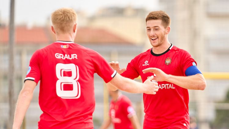 Fotbal pe plajă. Suedia - Moldova 3-5