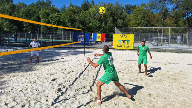 La Chişinău a avut loc Cupa Moldovei la footvolley