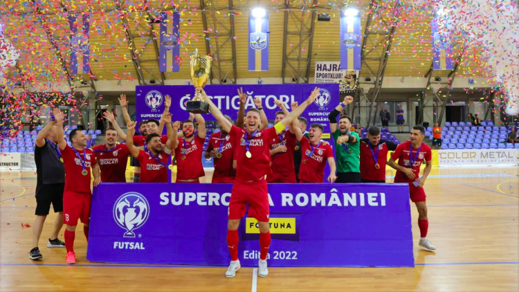 Futsal. Constantin Burdujel a câștigat Supercupa României!

