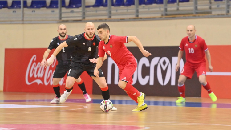 Futsal. Georgia - Moldova 3-2