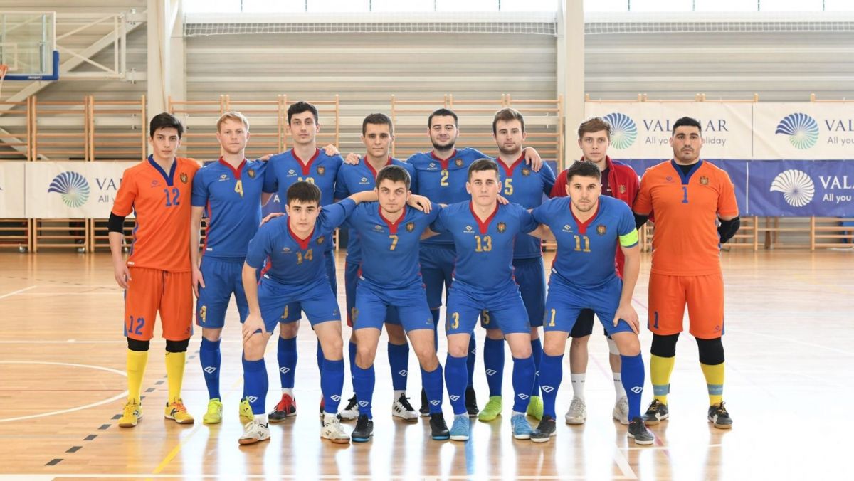 Futsal. Muntenegru - Moldova 3-2