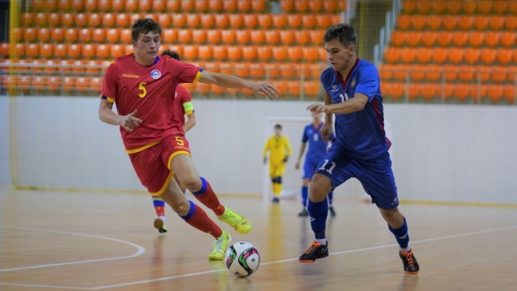 Futsal. Naționala U19, două meciuri amicale cu România