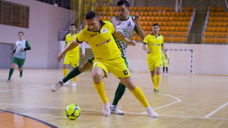 Futsal. Rezultatele meciurilor jucate astăzi în etapa a III-a