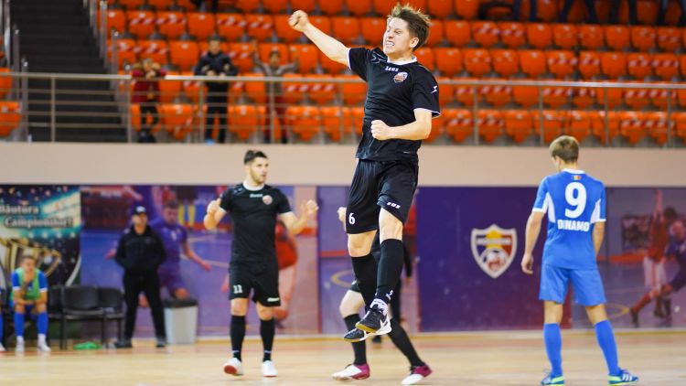 Futsal. Rezultatele meciurilor jucate astăzi în etapa a VIII-a