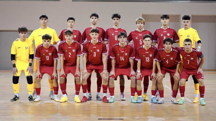 Futsal U19. Lotul Naționalei Moldovei anunțat pentru confruntările cu Ucraina

