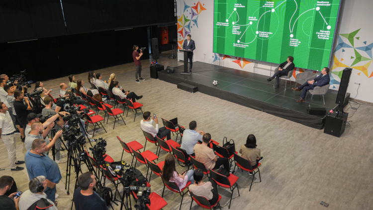 Guvernul Republicii Moldova a prezentat conceptul viitorului Stadion Național