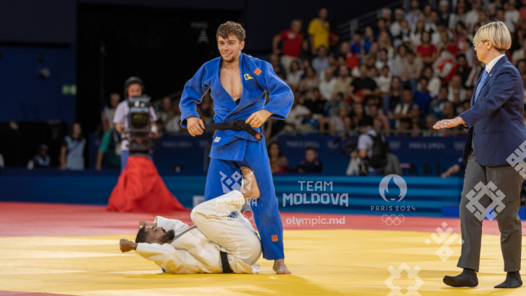 Jocurile Olimpice de la Paris 2024. Judocanul Denis Vieru obține prima medalie pentru Republica Moldova 