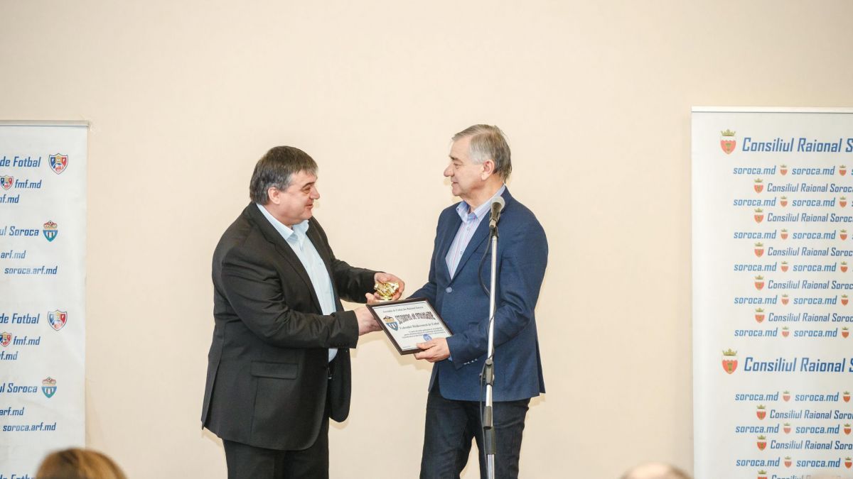 Laureații anului fotbalistic din Soroca