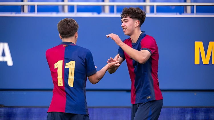 Leo Saca a marcat pentru Barcelona în UEFA Youth League