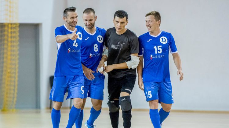 Liga Campionilor la futsal. Victorie! Dinamo Plus - Fiorentino 3-2