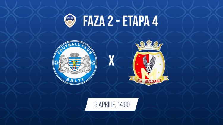 LIVE 14:00. CSF Bălți - Milsami
