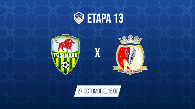 LIVE 16:00. Zimbru – Milsami