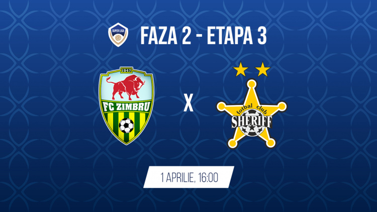 LIVE 16:00. Zimbru - Sheriff
