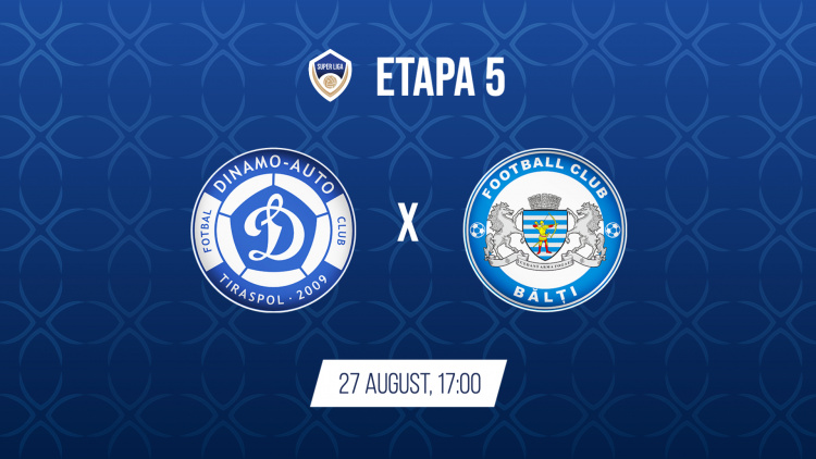 Live 17:00. FC Dinamo Auto - CSF Bălți 