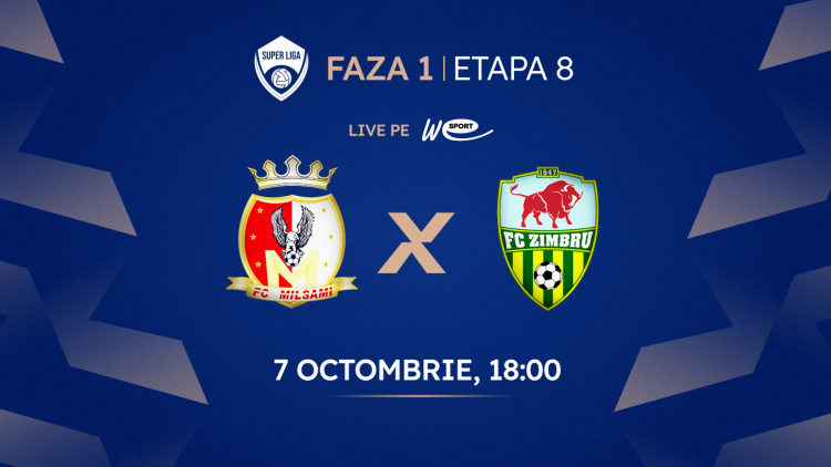 LIVE 18:00. FC Milsami - FC Zimbru