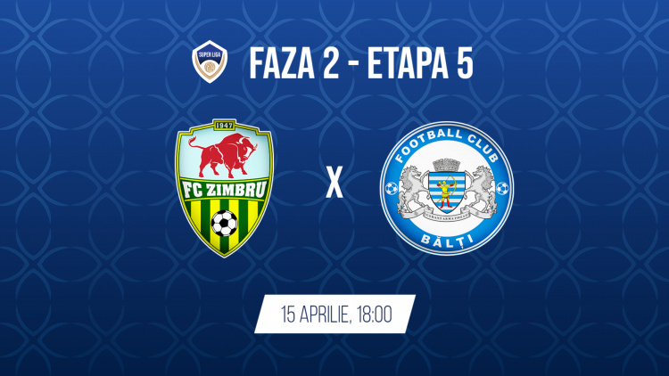 LIVE 18:00. Zimbru - CSF Bălți
