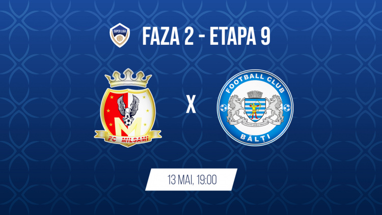 LIVE 19:00. Milsami - CSF Bălți
