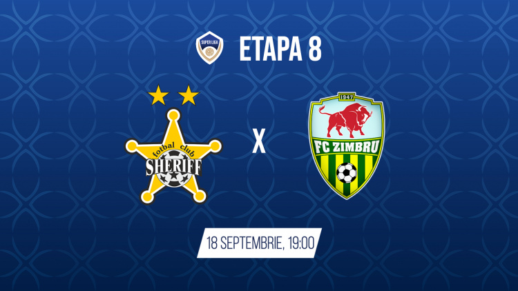 LIVE 19:00. Sheriff - Zimbru