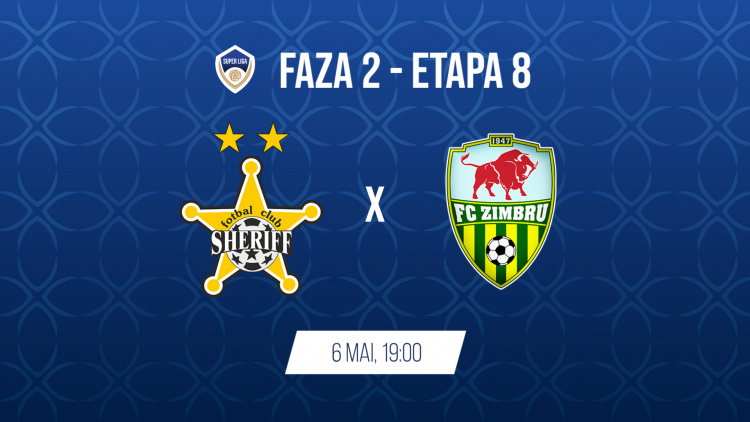 LIVE 19:00. Sheriff - Zimbru
