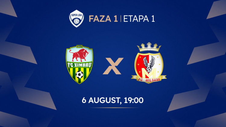 LIVE 19:00. Zimbru - Milsami
